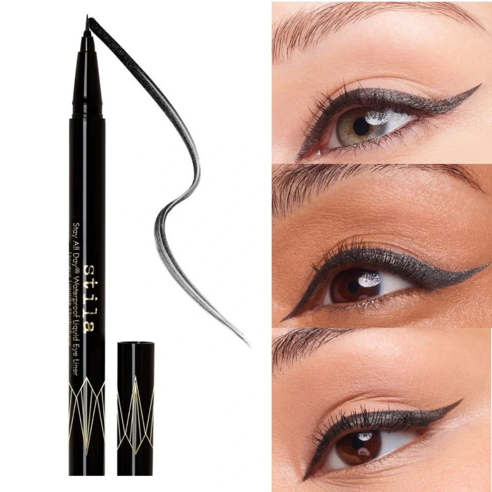 Stila Stay All Day Liquid Eye Liner Micro Tip in Tourmaline NIB